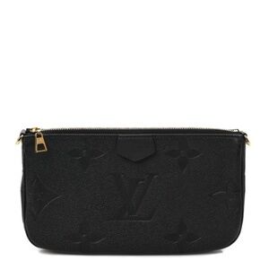 LOUIS VUITTON Empreinte Monogram Giant Multi Pochette Accessories Large Pochette